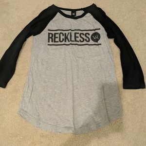 BASEBALL TEE BY RECKLESS!